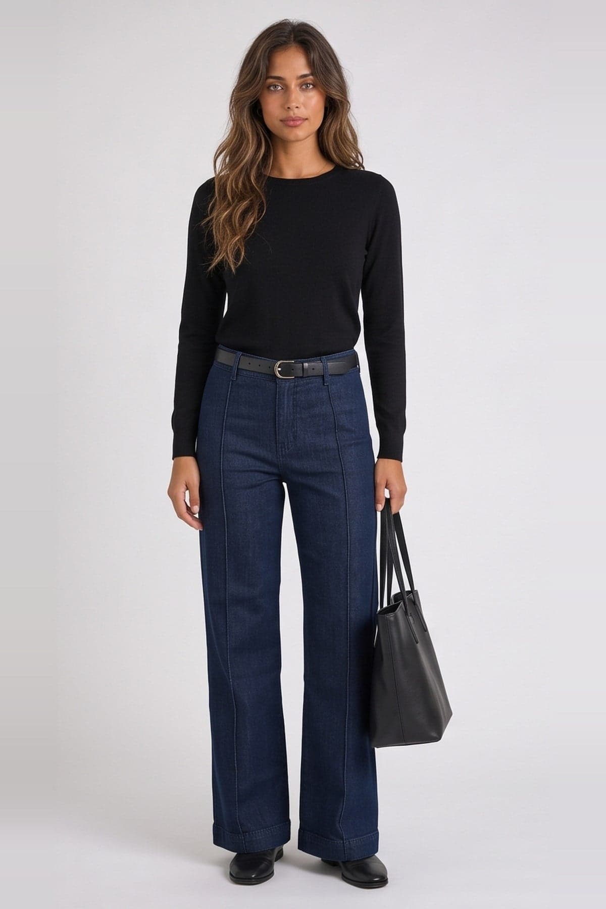 Denim Pantolon Mavi